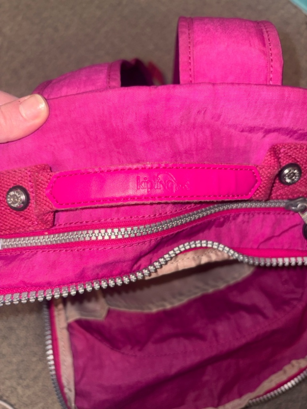 Kipling Seoul Go Small Backpack in Pink - Picture 6 of 11